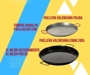 Medidas de paelleras para Personas